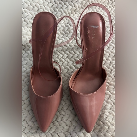Nine West Shoes - NEW Frames3 Women’s 9M Nine West Pink Slingback Heels with Pointed Toe